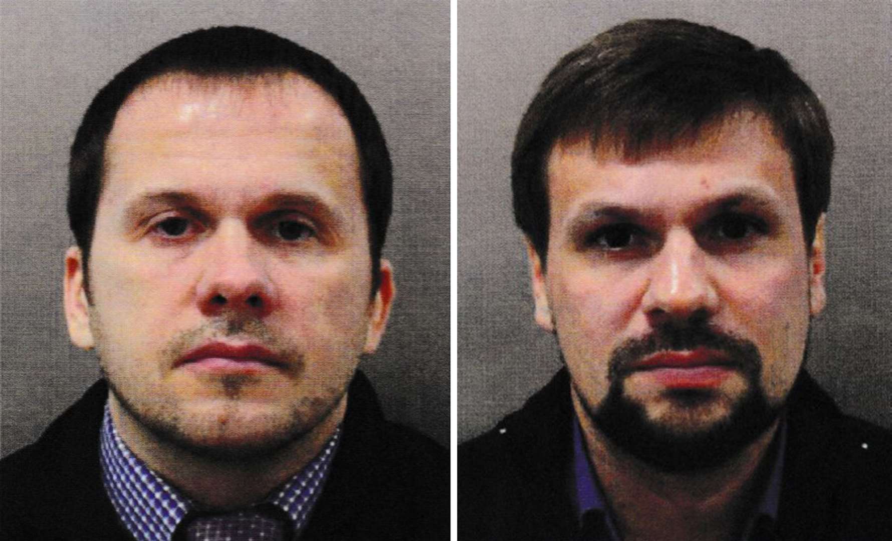 Alexander Petrov (left) and Ruslan Boshirov are two of the suspects allegedly behind the attack (Metropolitan Police/PA)