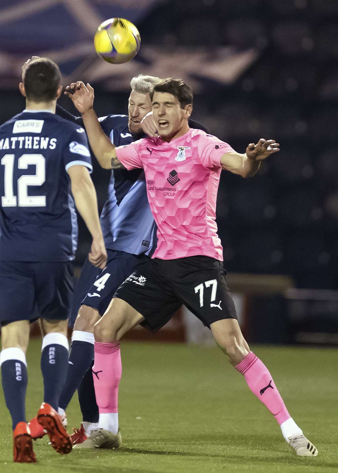 Nikolay Todorov playing against Raith Rovers last month. Picture: Willie Vass