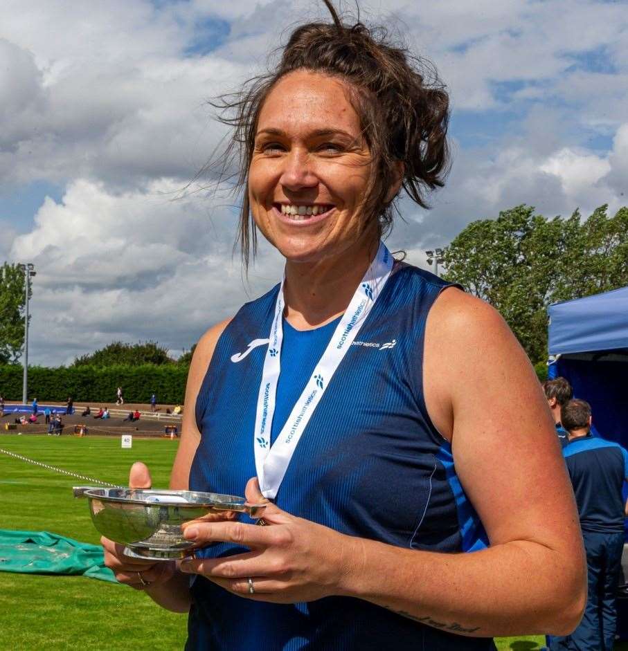 Kirsty Law has been Scottish champion 13 times.