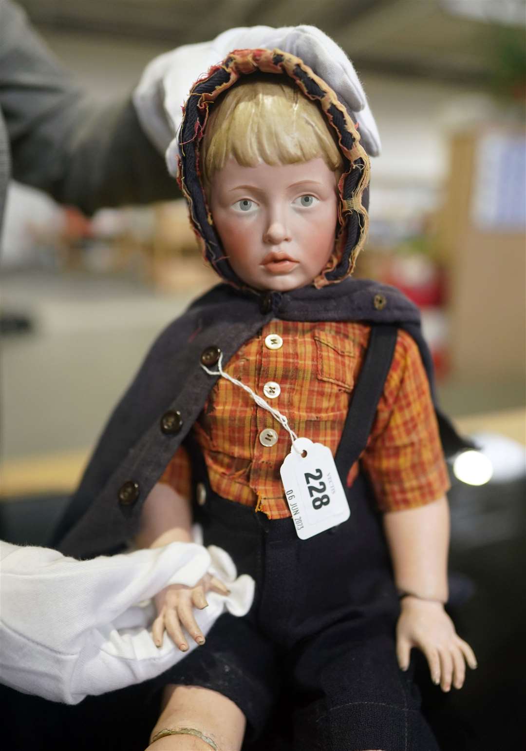 The rare dolls was bought by a telephone bidder from the US (Owen Humphreys/PA)
