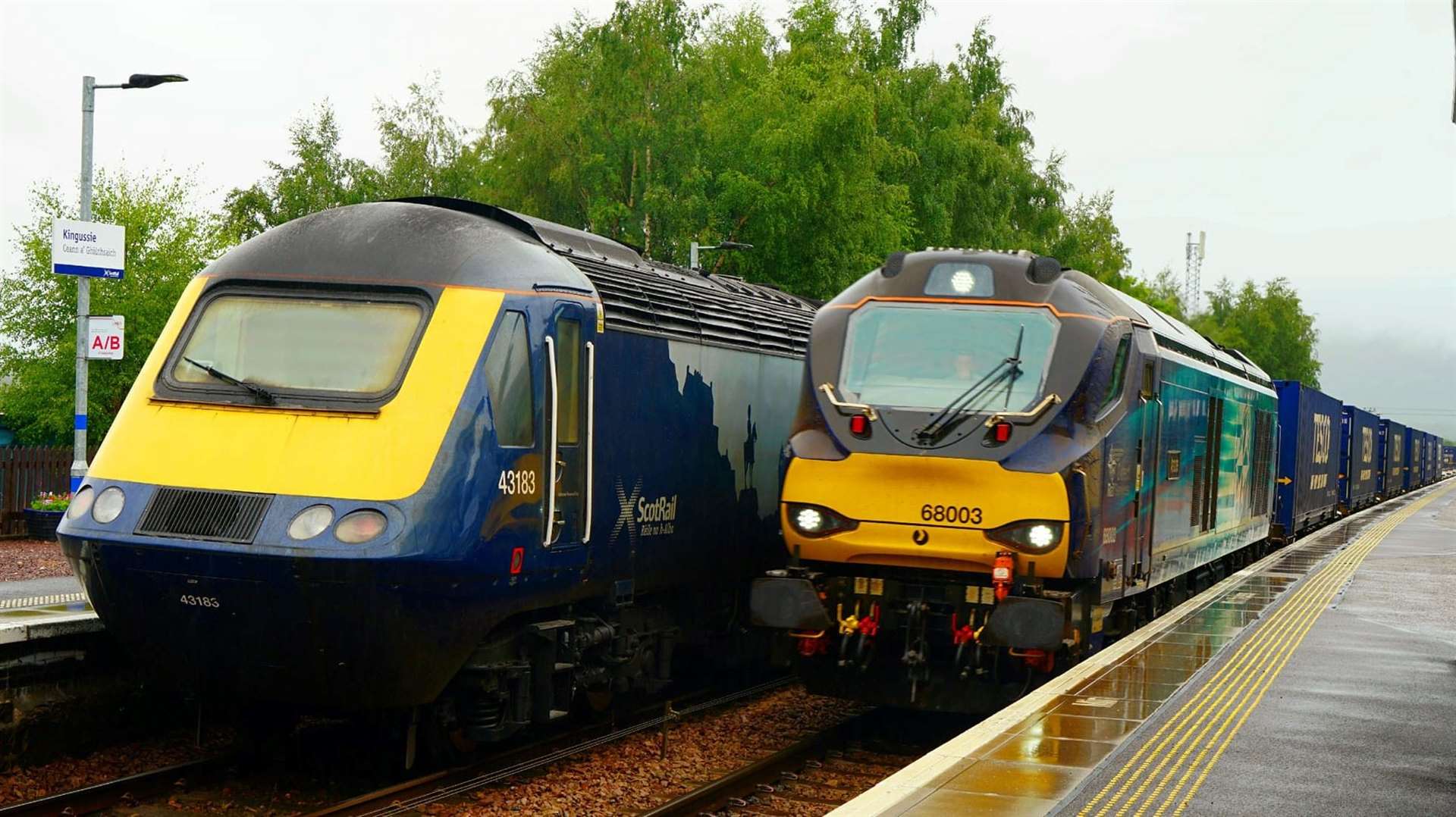 ScotRail is reporting a return to normal service in the Highlands. Picture David Macleod