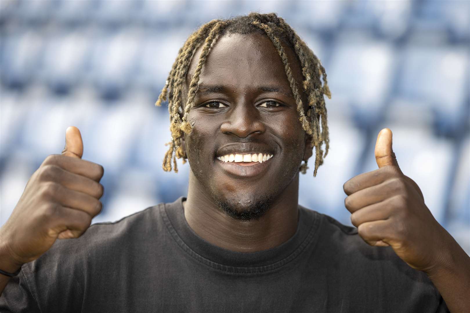 Ross County attacker William Akio is ready to return from injury. Picture: Ken Macpherson