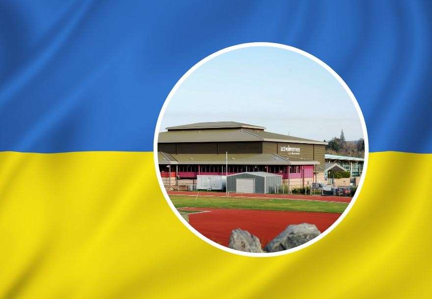 Queen's Park athletics stadium will host the vigil for Ukraine