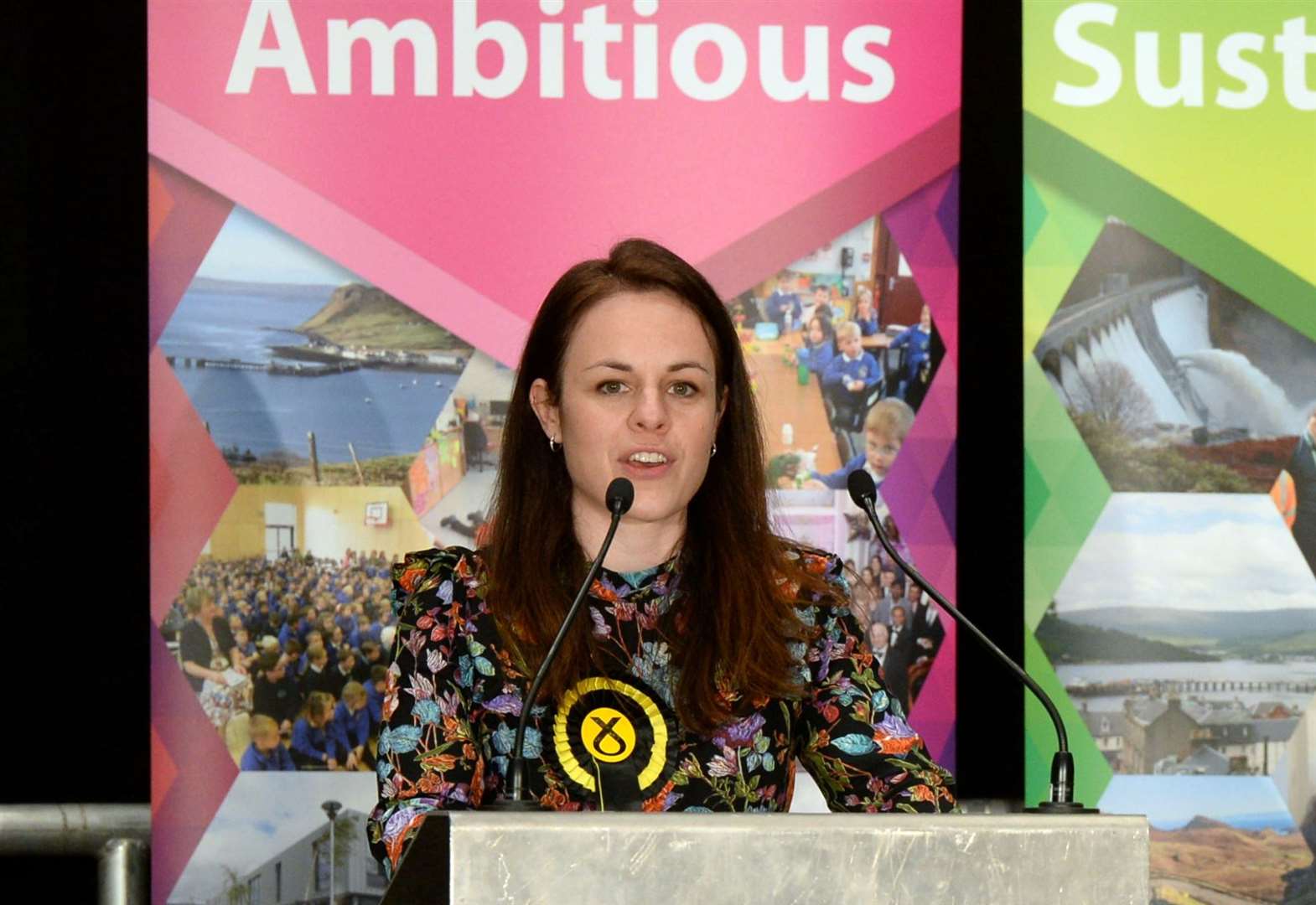 MSP Kate Forbes returned at the Scottish Parliamentary Elections 2021 with a huge majority. Picture: James Mackenzie.