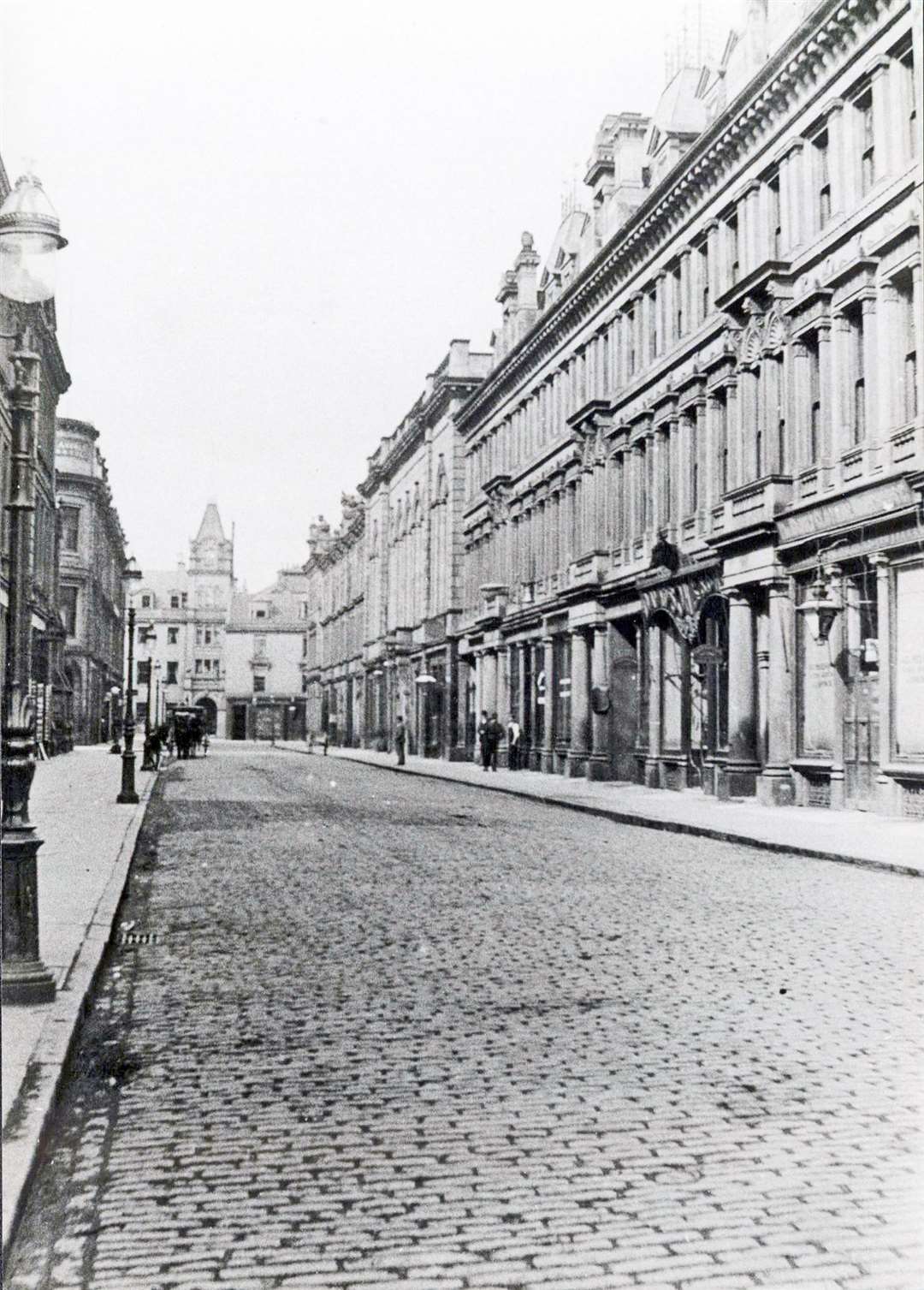 Union Street circa 1900 – pic courtesy of Highland Libraries/Am Baile