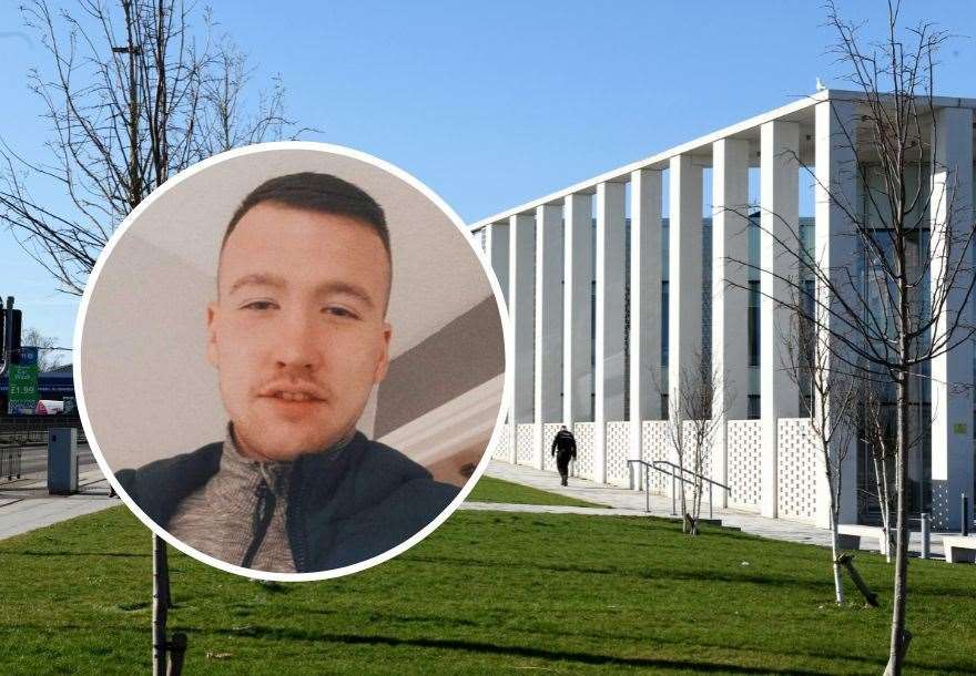 Gavin Hampton appeared at Inverness Sheriff Court by video link.
