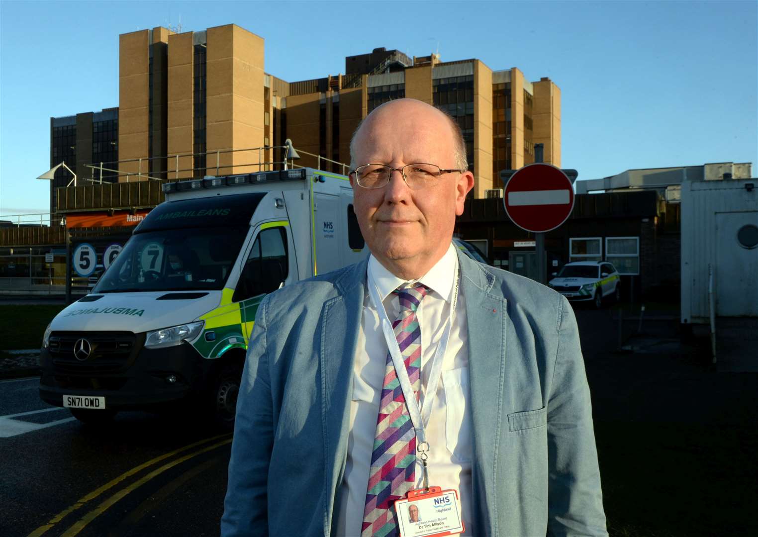 NHS Highland's director of public health Dr Tim Allison. Picture: James Mackenzie
