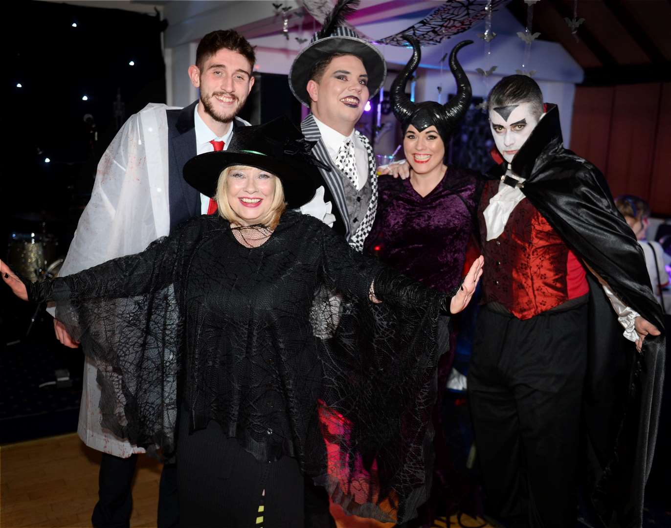 Cityseen at Mikeysline Halloween Fundraiser.George King, Bonnie McColl, Darrel Paterson, Sam and Jamie McCowan.Picture Gary Anthony.