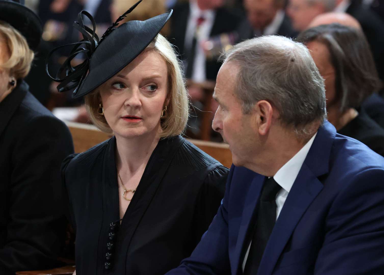 There have been suggestions Ms Truss will speak with Irish premier Micheal Martin on the margins of the Queen’s funeral, amid tensions over the Northern Ireland Protocol (PA)
