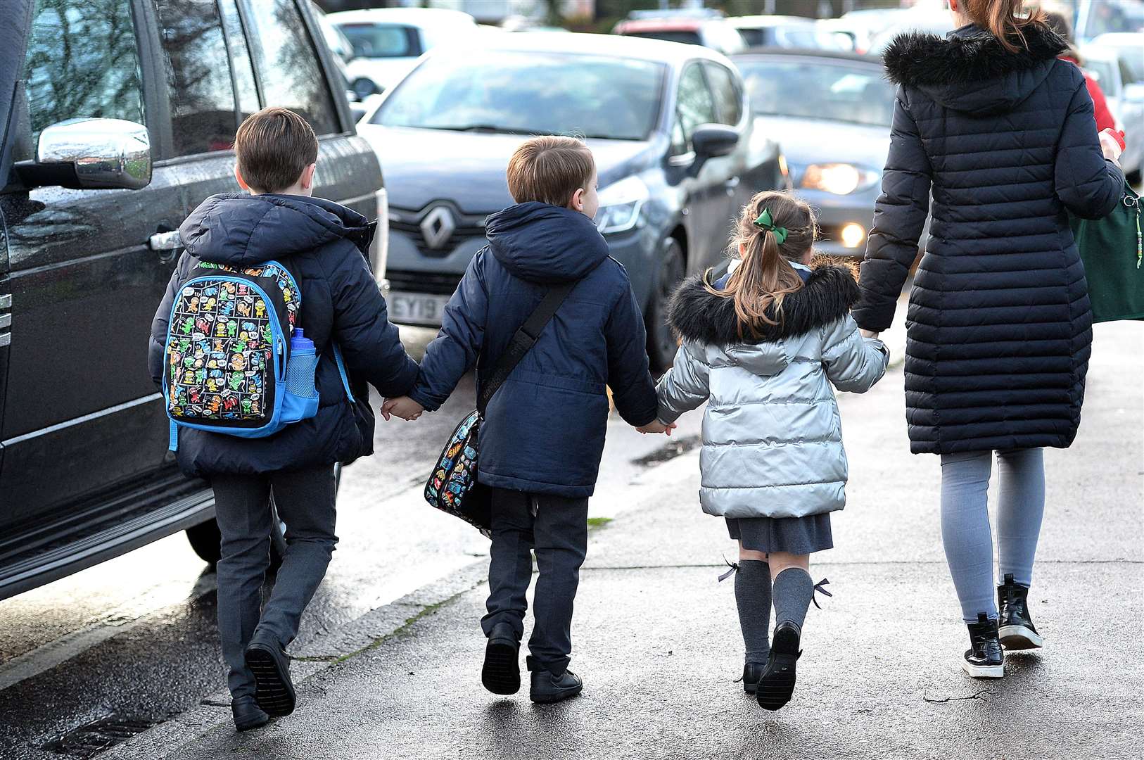 Pupil profiles were manipulated to reference parental occupation and eligibility for free school meals (Nick Ansell/PA)