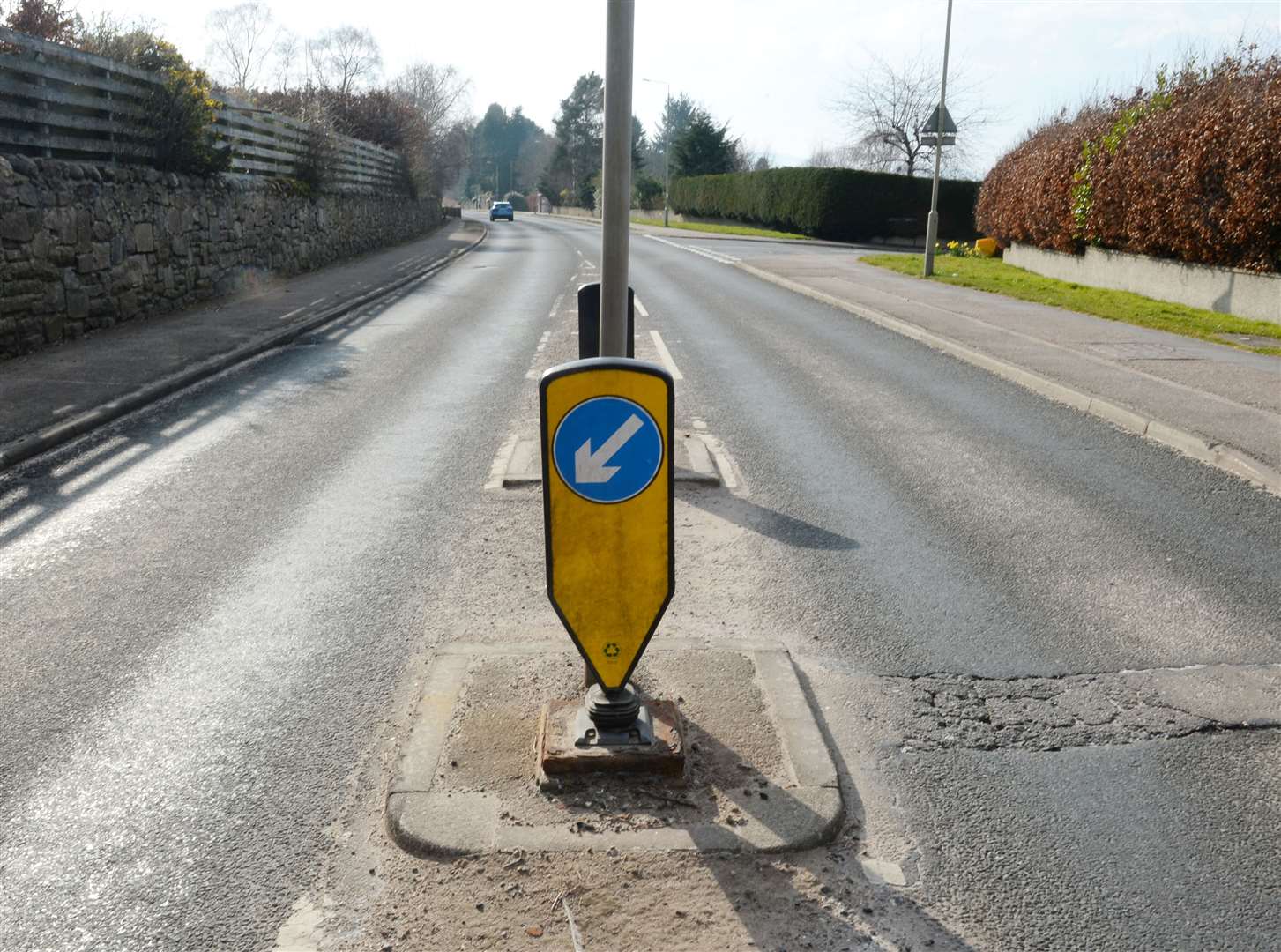 Action had been called for by local residents for a pelican crossing at Brinckman Terrace and Culloden Road. Picture Gary Anthony.
