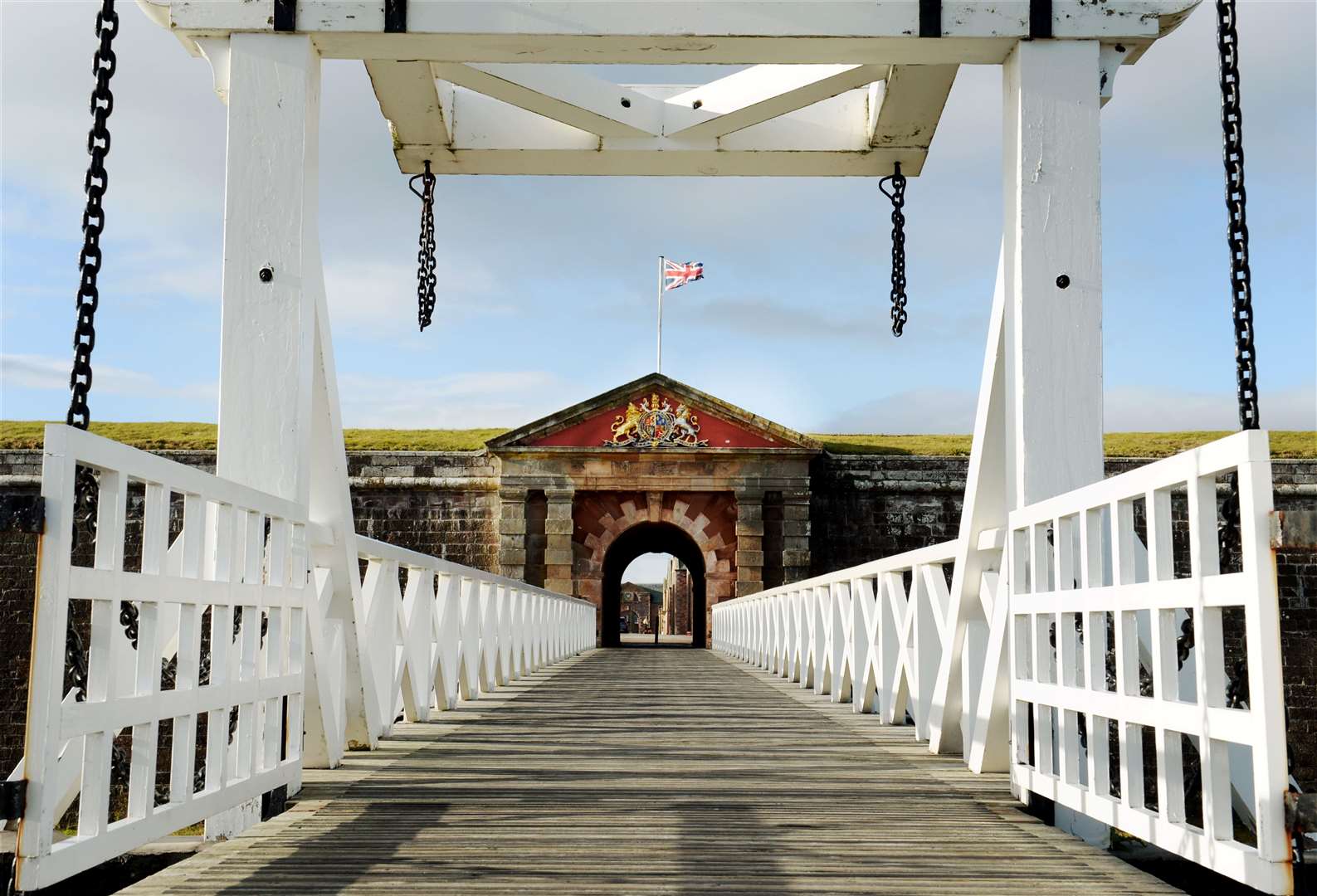 Fort George near Inverness is home to the Black Watch.
