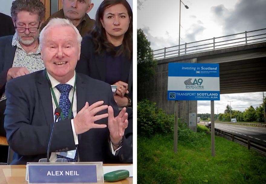 Alex Neil on the A9 dualling.