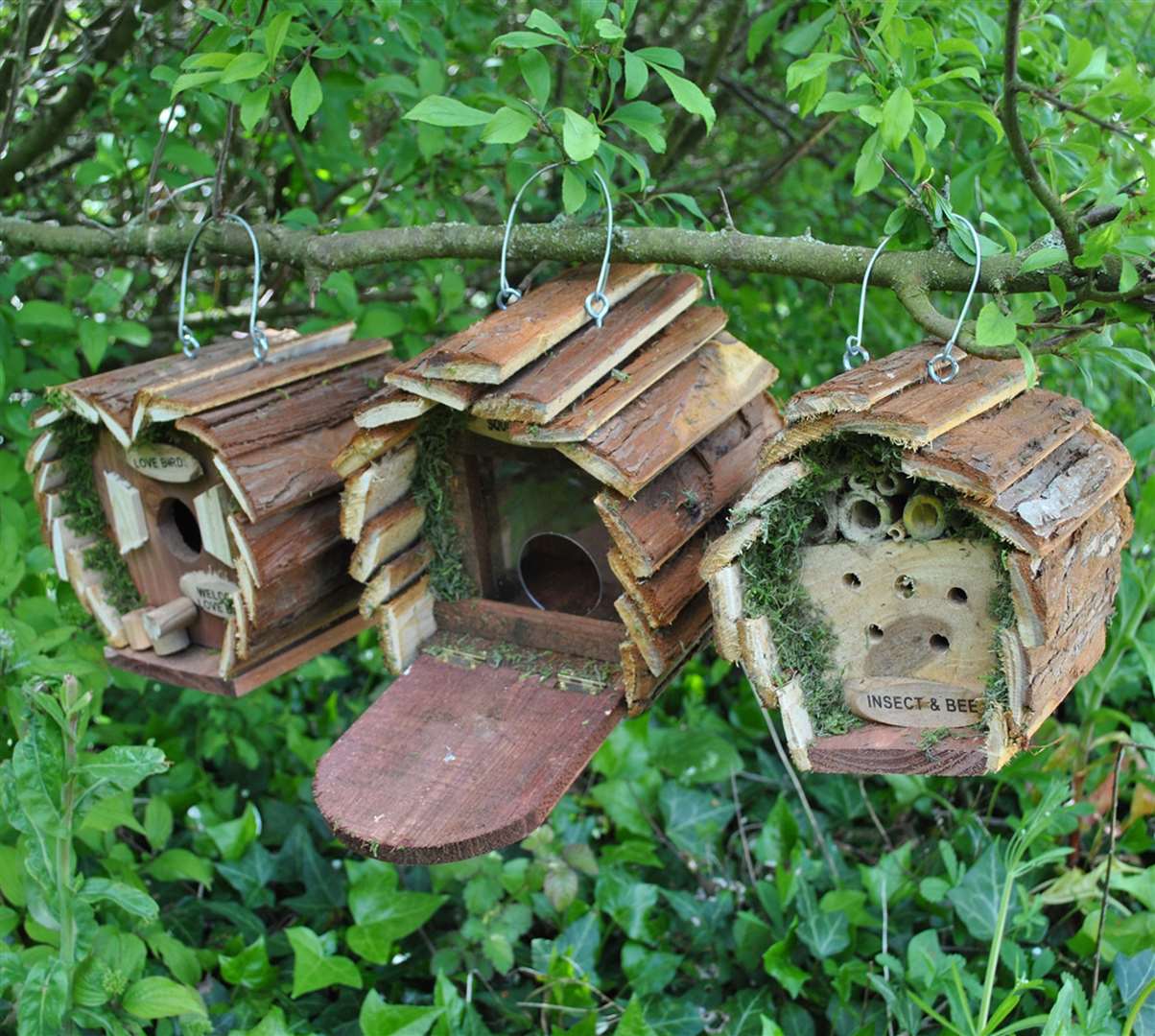 A wildlife set for birds, bees and squirrels. Picture: CJ Wildlife/PA