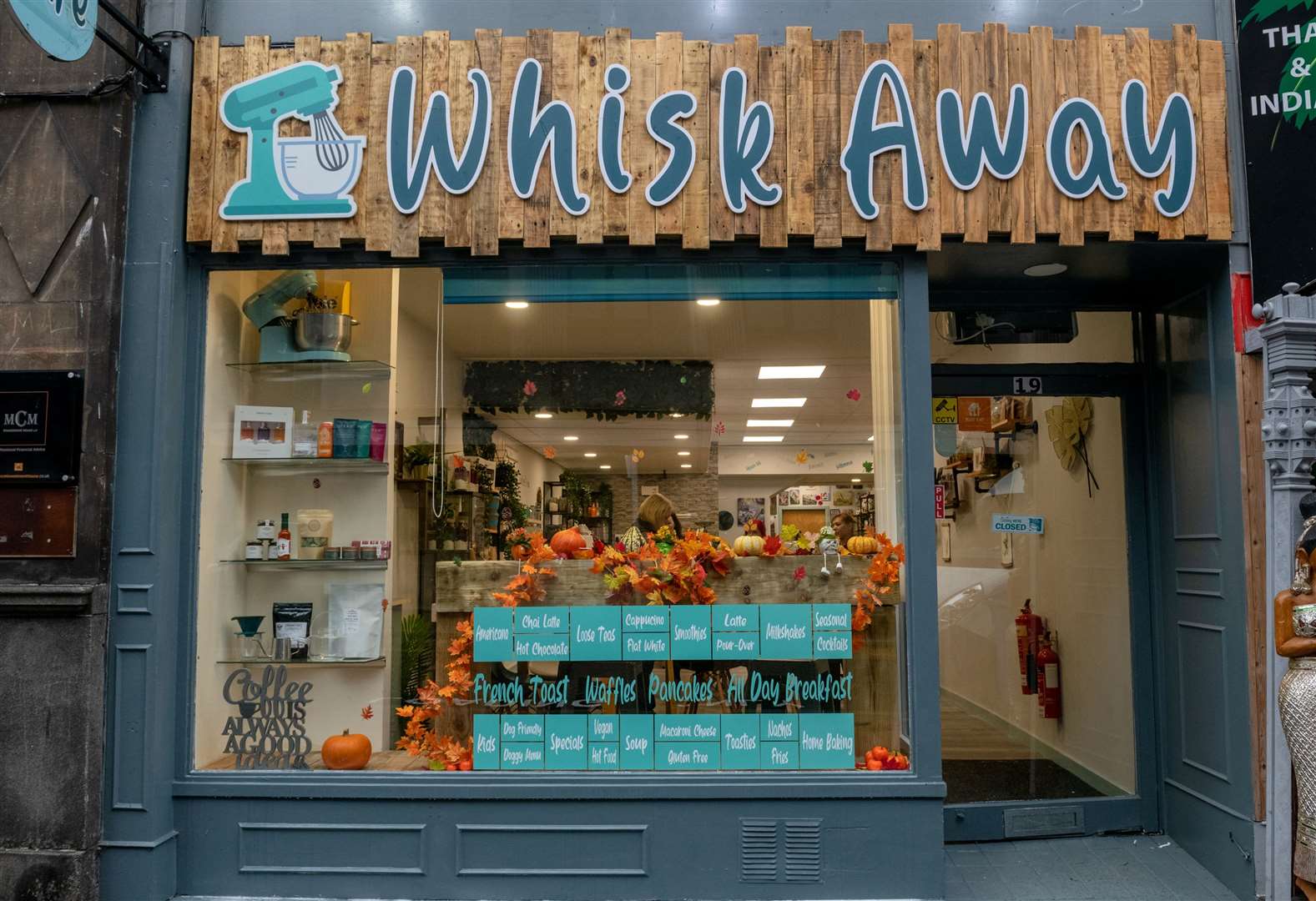Whisk Away Cafe and Gift Shop, Queensgate, Inverness. Picture: Callum Mackay..