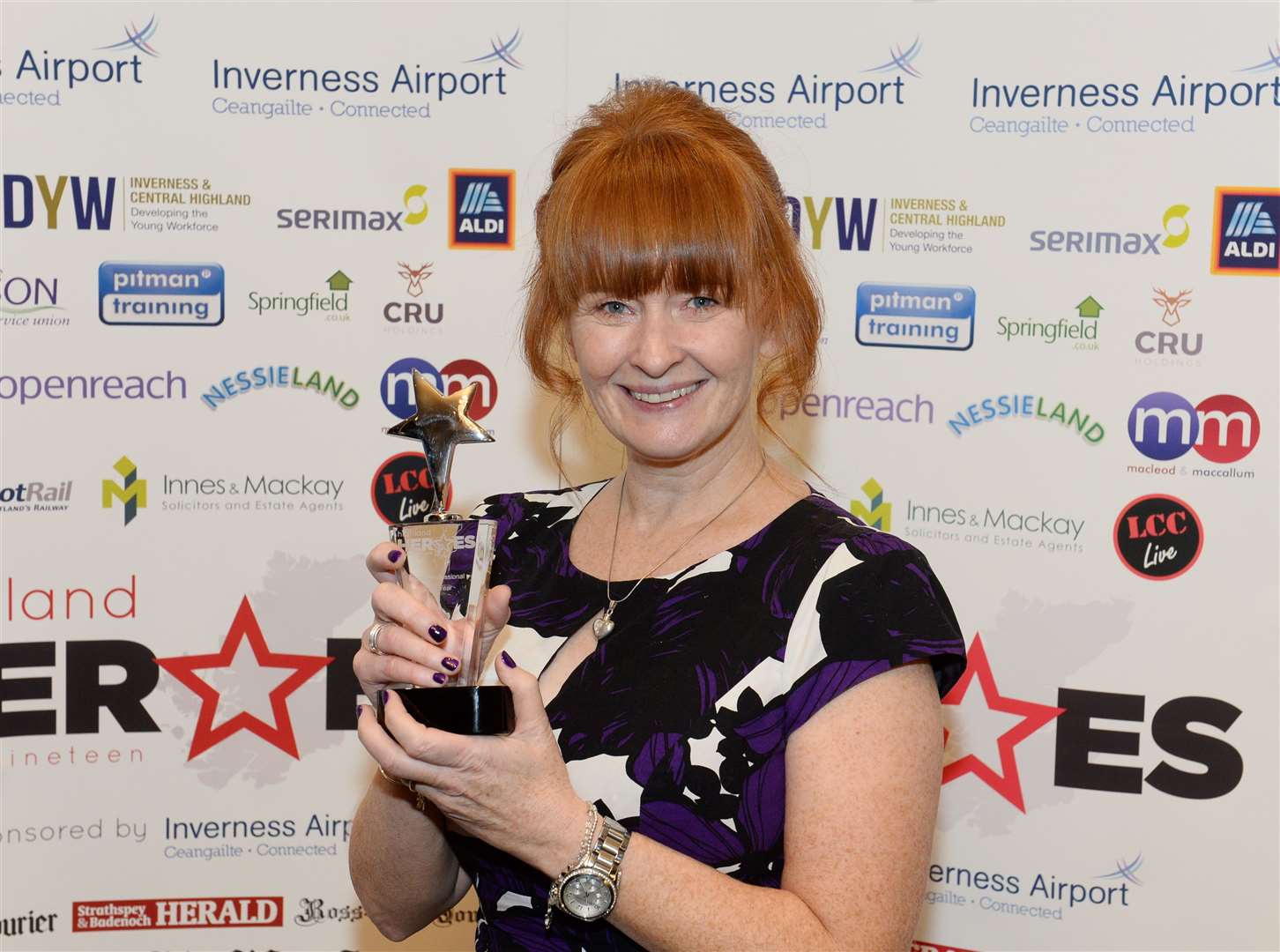 The health hero from the 2019 awards was Jenny Mackay. Picture: Gary Anthony