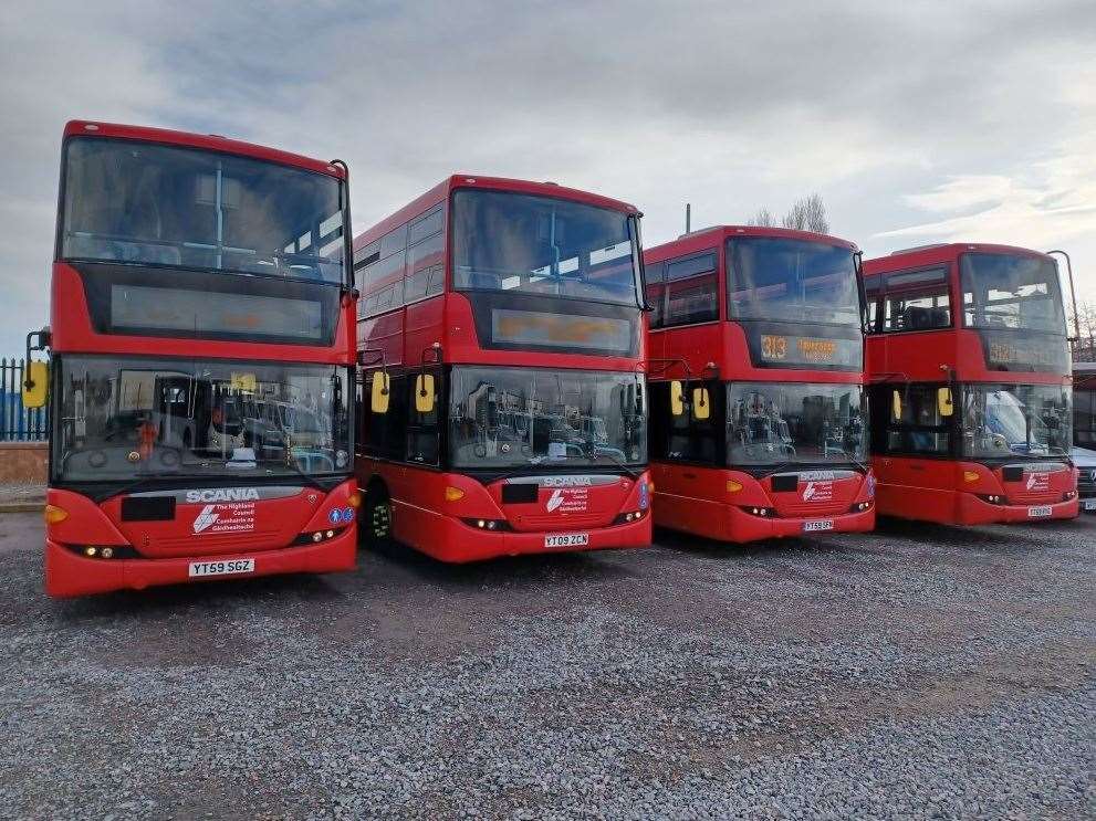 Highland Council launched its own bus fleet on a pilot basis at the start of this year.