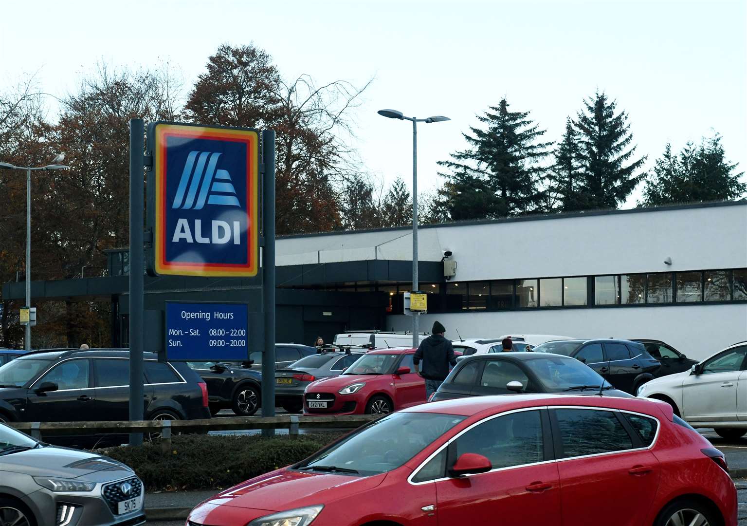 Aldi at Inshes in Inverness.