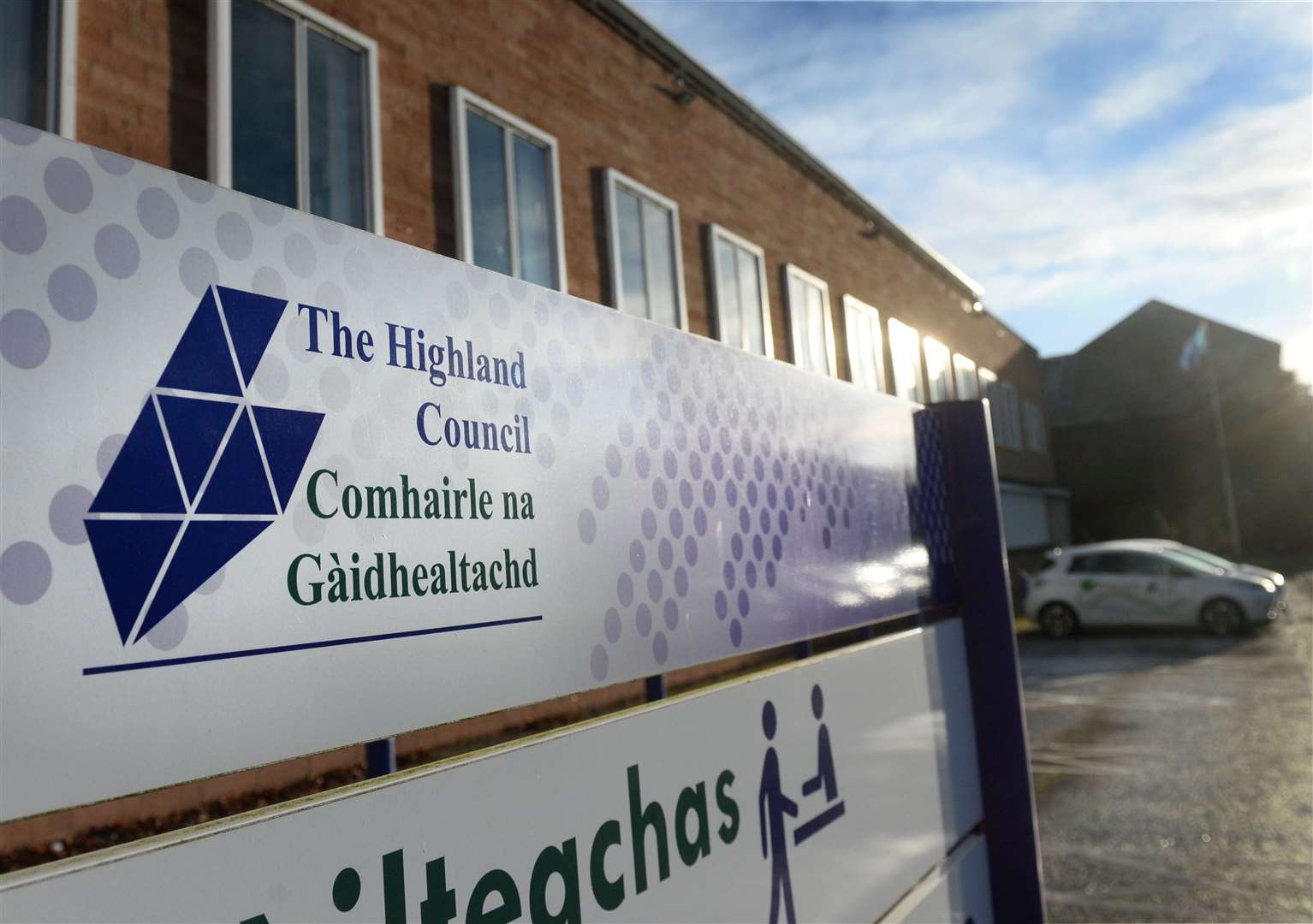 Highland Council's headquarters. Picture: Gary Anthony.