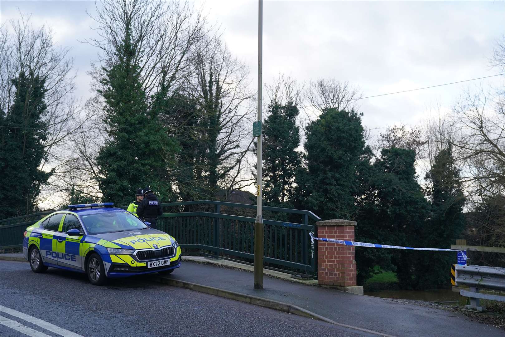 There are reports that a boy fell into the River Soar near the Aylestone Meadows area on Sunday afternoon (Jacob King/PA)