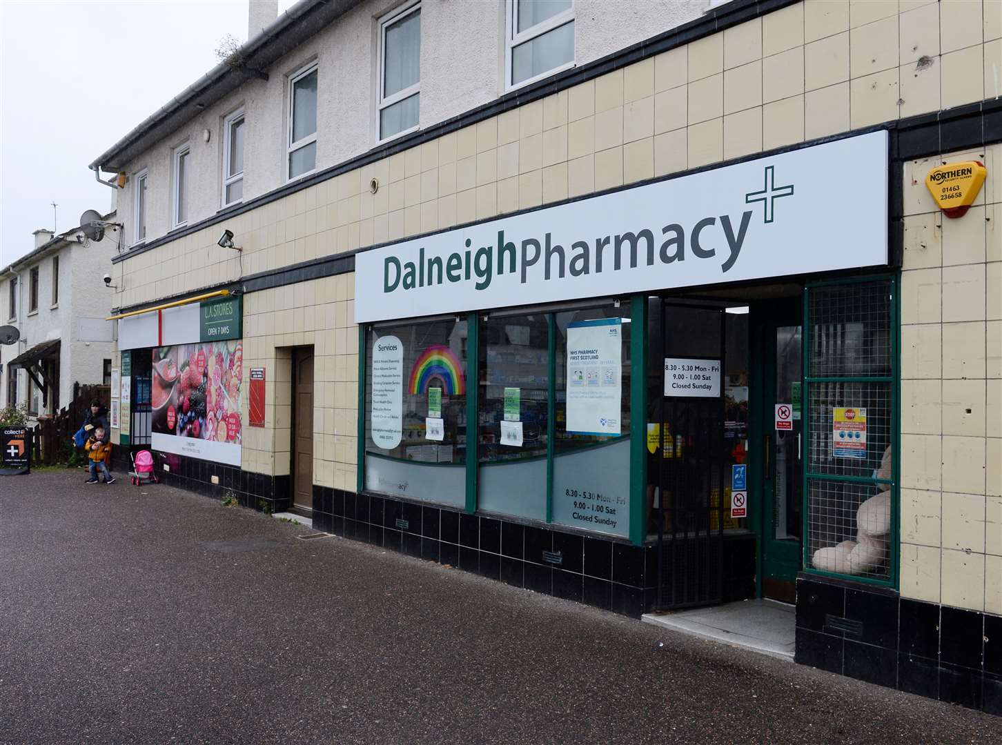 Dalneigh Pharmacy, where the robot service will operate. Picture: Gary Anthony.