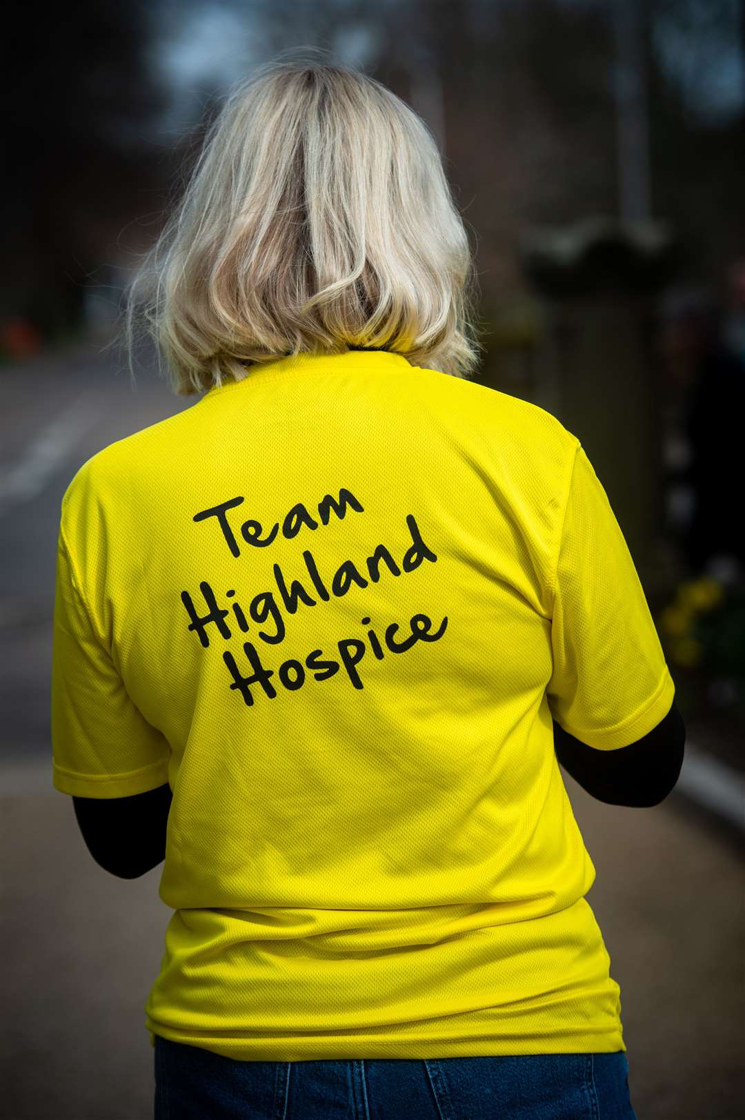 Participants at the Strictly Inverness fun run at Highland Hospice.