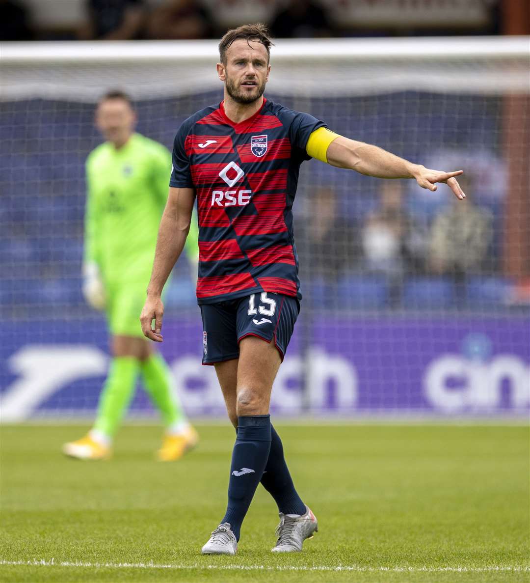 Staggies club captain Keith Watson is confident that they can pose a threat to Celtic's goal too. Picture: Ken Macpherson