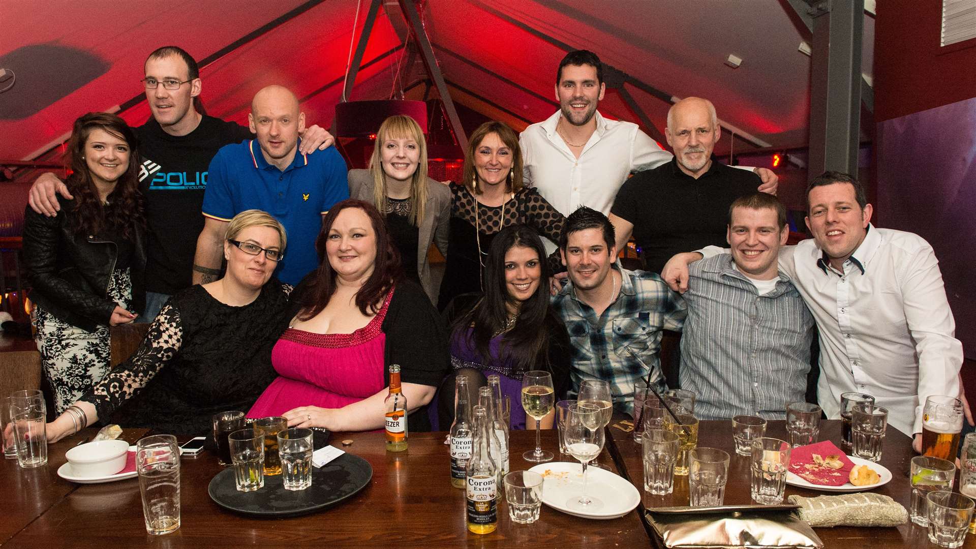Cairn Housing Christmas night out in Auctioneers.