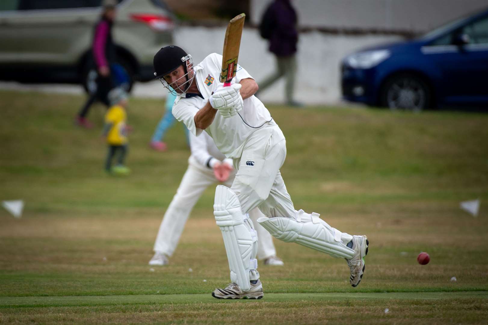 Nairn opening batsman Dave Walton. Picture: Callum Mackay