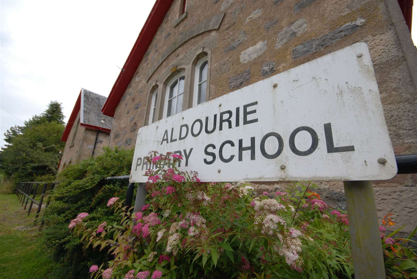Aldourie Primary School near Dores.