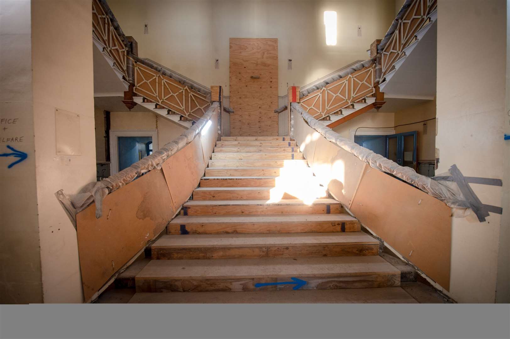 Staircase. Picture: Callum Mackay..