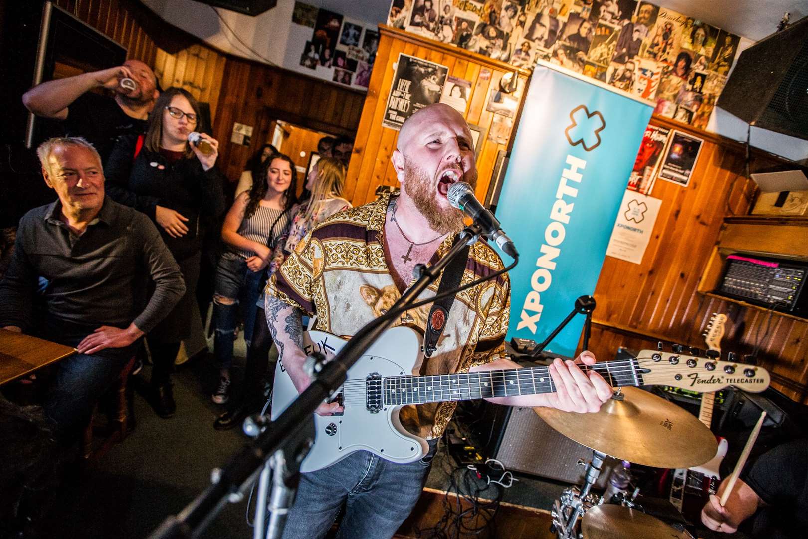 Caithness band Pure Grief playing one of the live music showcases in the Market Bar, Inverness at Xpo North in 2019. It was the last conference to feature live events before the pandemic hit. Picture: Paul Campbell/XPONorth