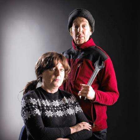 Sue Ryding and Maggie Fox star in Inspector Norse.