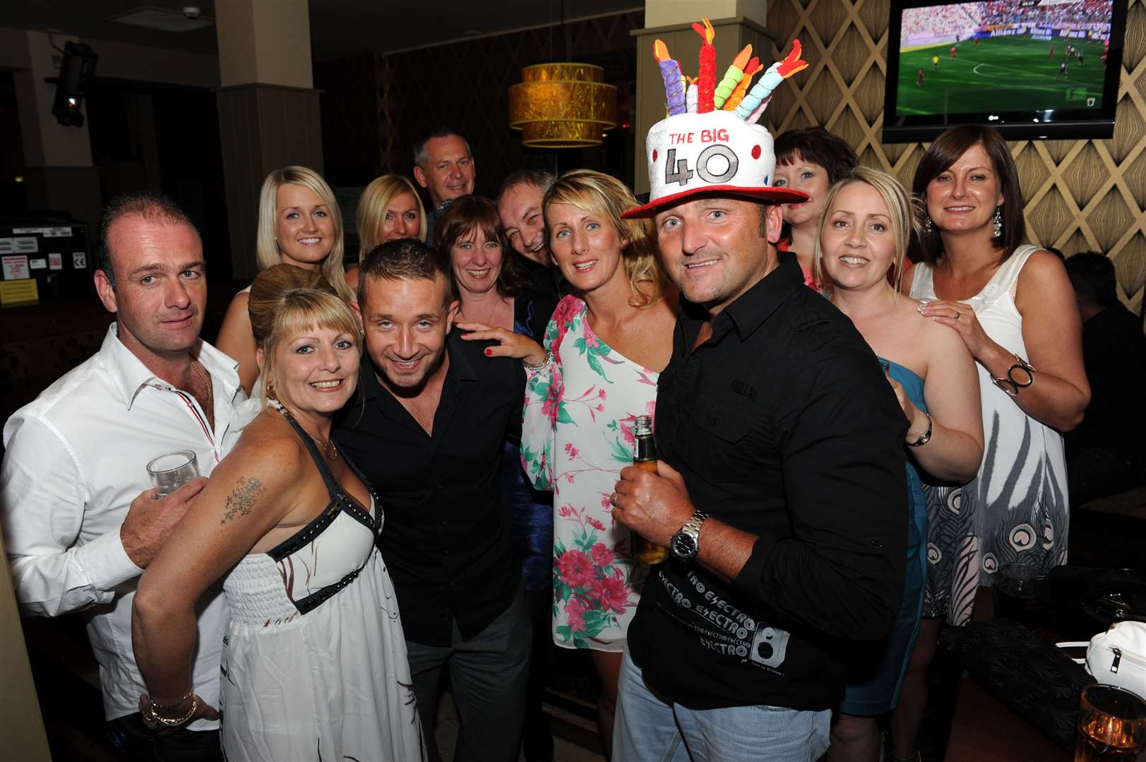40th birthday bash for Willie Christie with friends and family at Smith n Jones