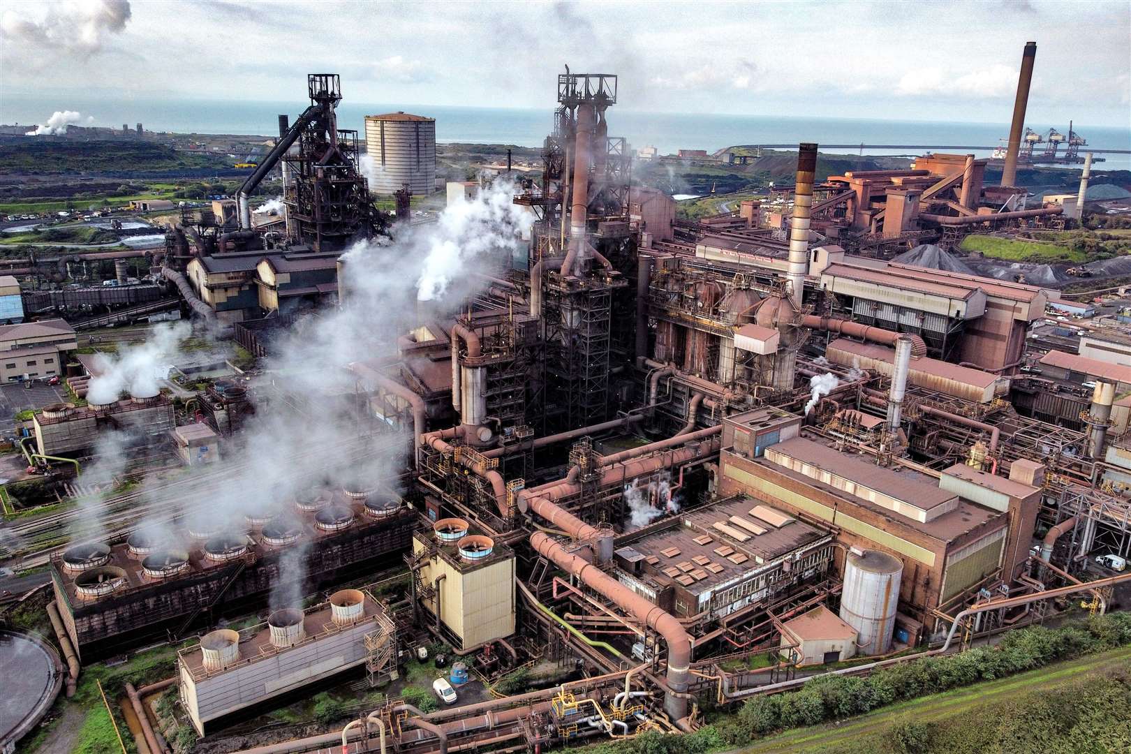 Tata Steel plans to shut both blast furnaces before a new electric arc furnace is ready, which workers say would be a ‘massive hit on the job count’ (Ben Birchall/PA)