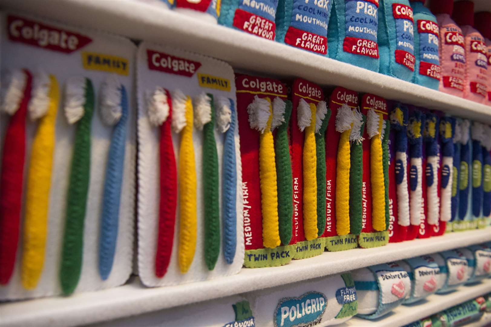 Toothbrushes at the Bourdon Street Chemist (Kirsty O’Connor/PA)