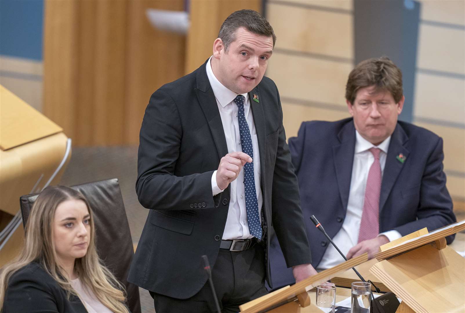 Douglas Ross said there was a ‘culture of secrecy’ within the Scottish Government (Jane Barlow/PA)