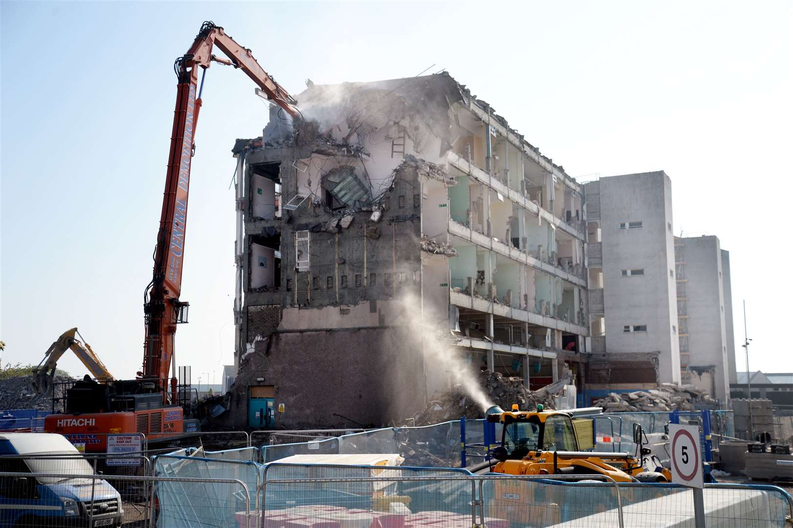 The former Inverness College building was demolished in 2019.
