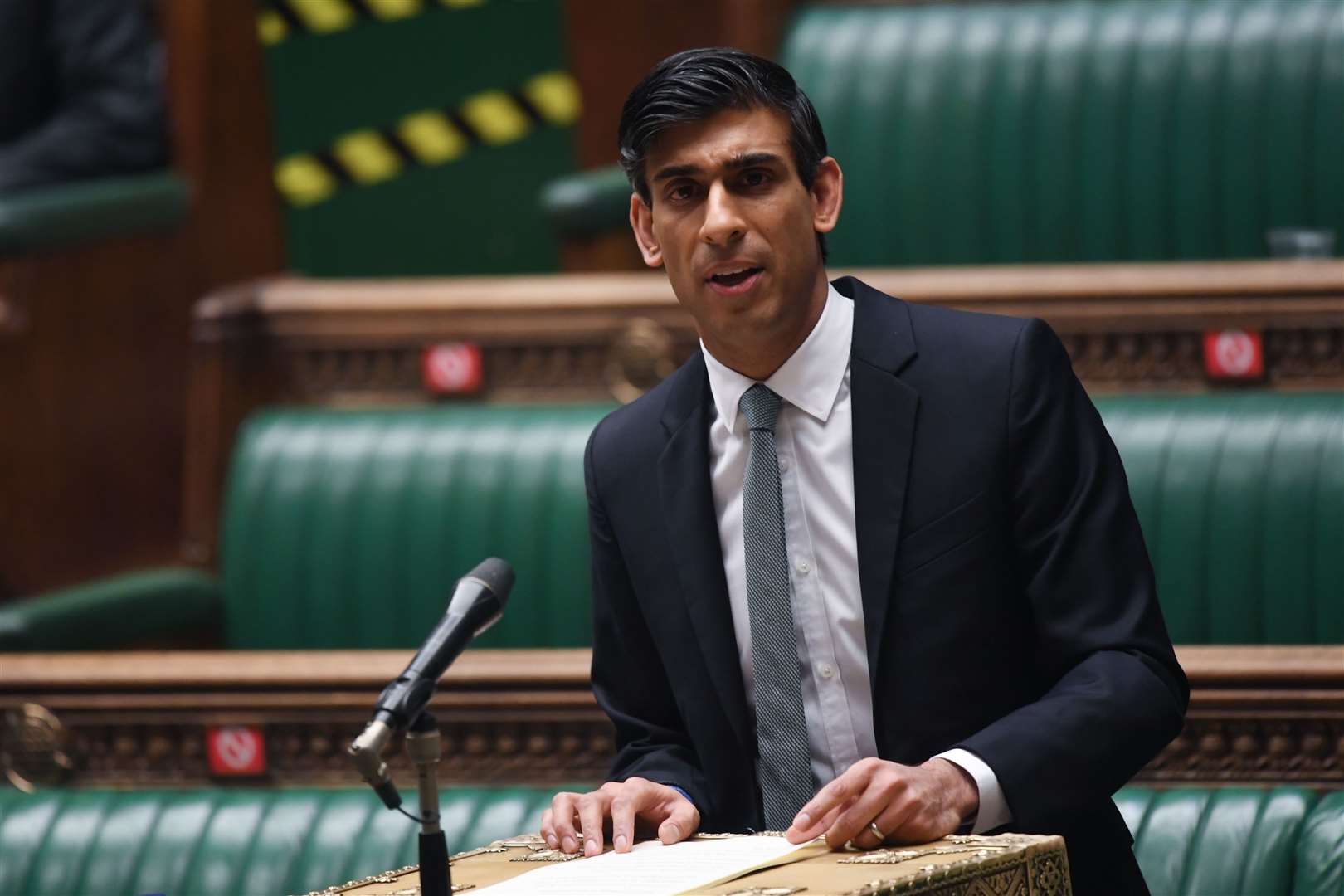 Chancellor Rishi Sunak froze personal income tax allowance in his Budget (UK Parliament/Jessica Taylor)