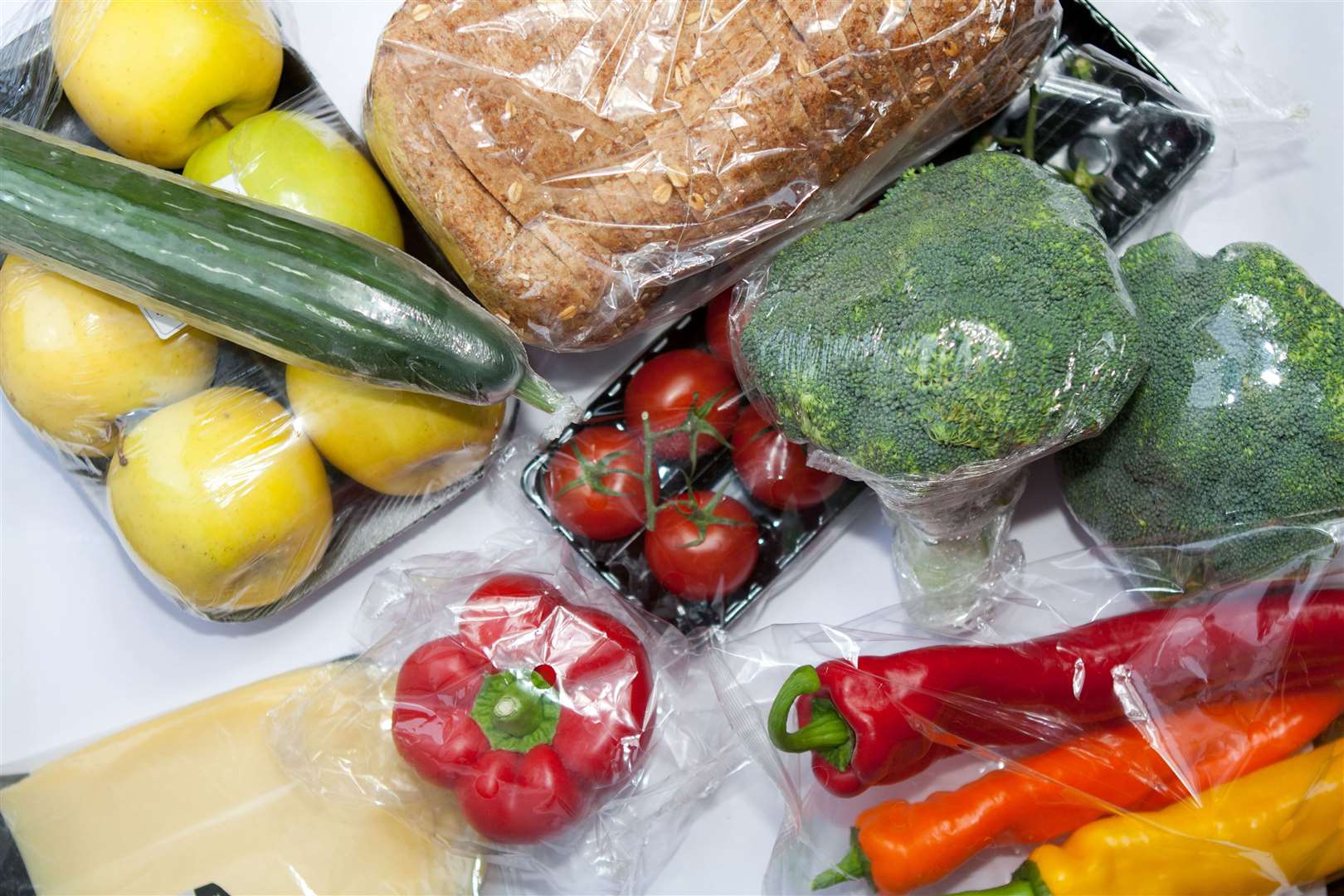 That's a wrap: plastic packaging is too often used in supermarket fruit and veg aisles.