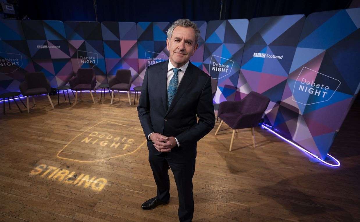 BBC Debate Night host Stephen Jardine.