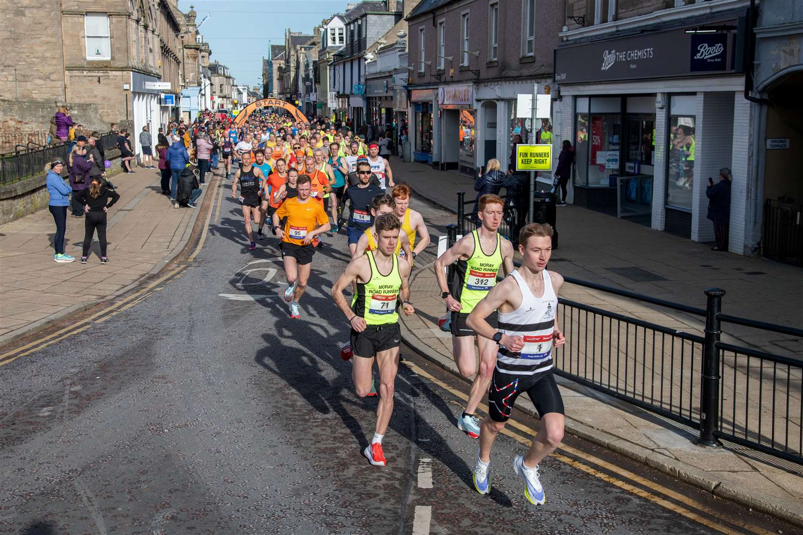 WATCH - Runners take part in the Nairn 10K which returns to action for ...