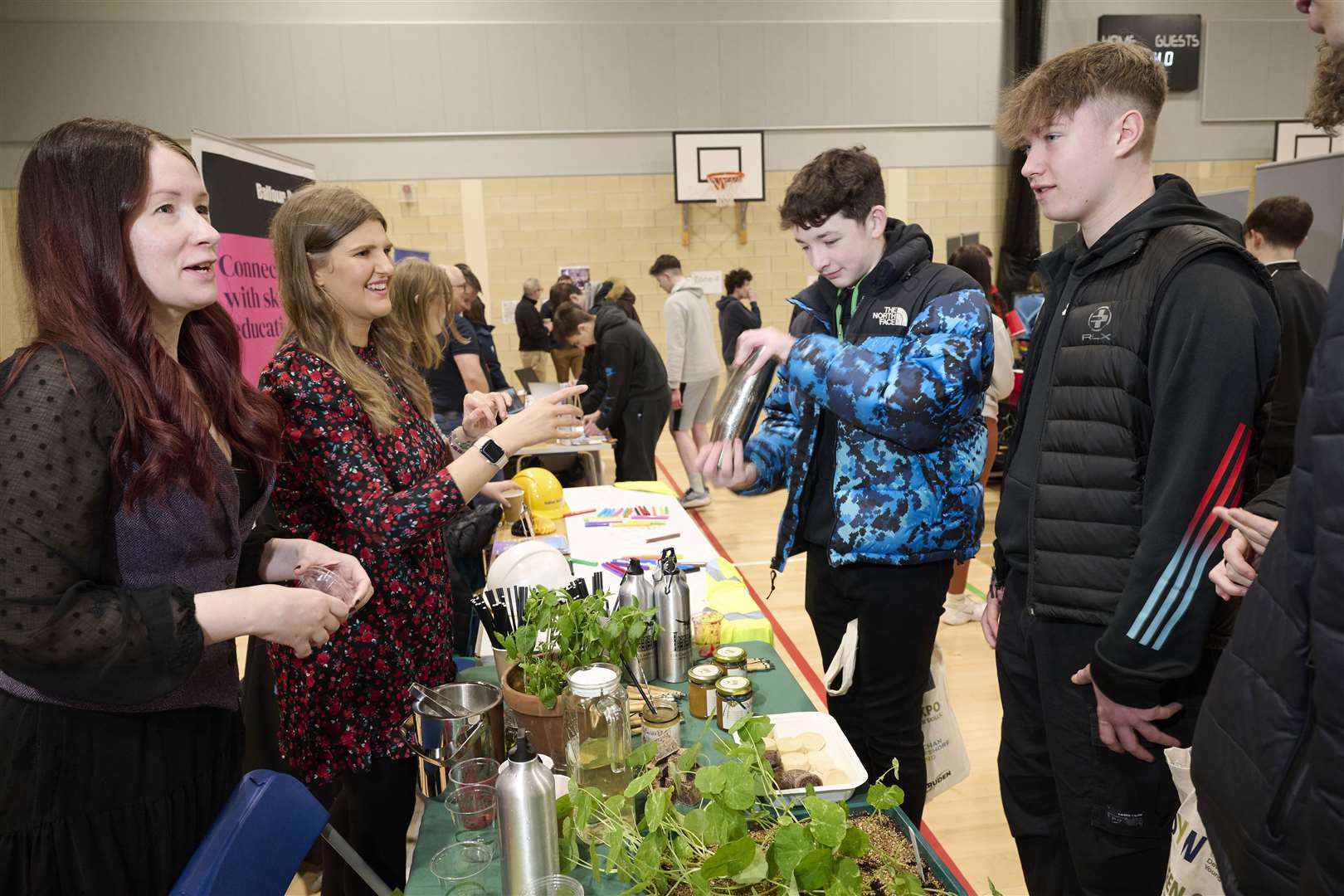 The Green Careers Expo at Alness Academy was a chance for young people to find out about a diverse range of career and training options.