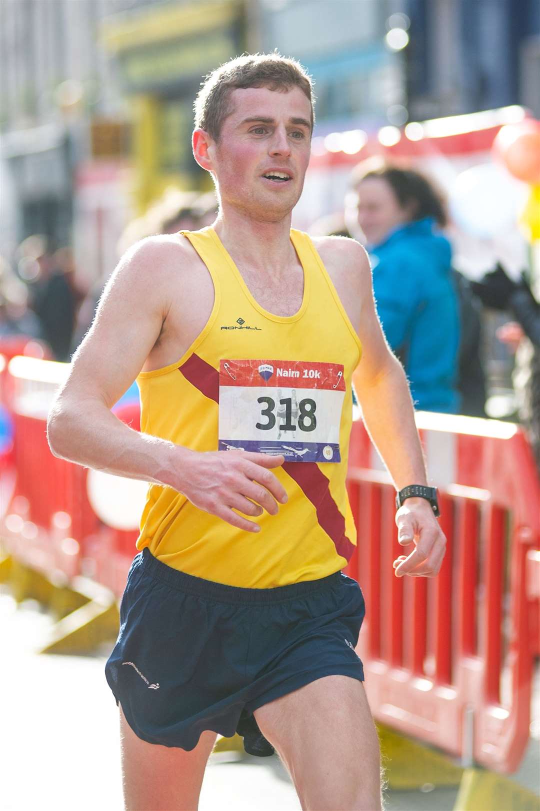 John Newson of Inverness Harriers .Picture: Daniel Forsyth.