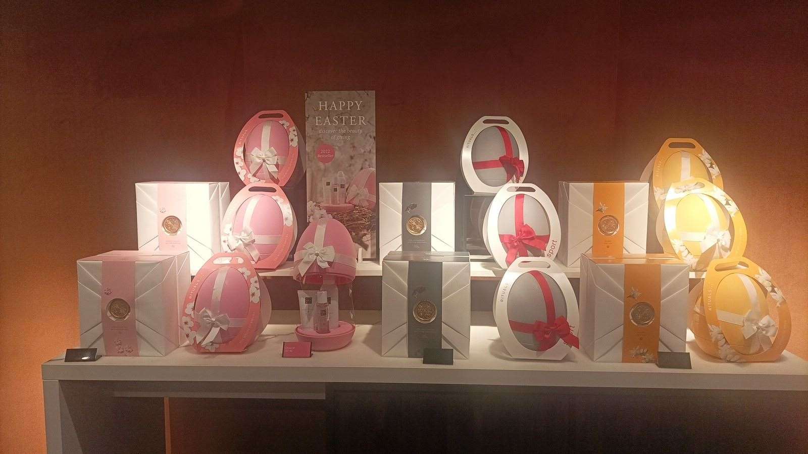 A range of gift products.