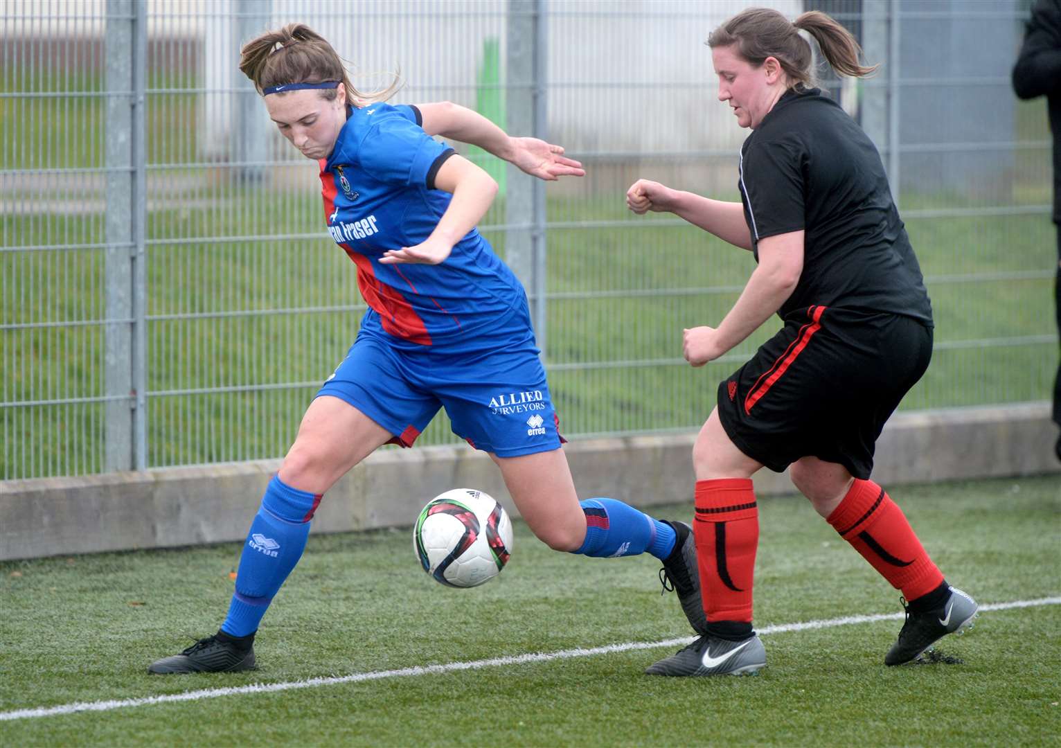 Katie Cleland scored her first goal after a lengthy injury lay-off for Inverness last weekend.