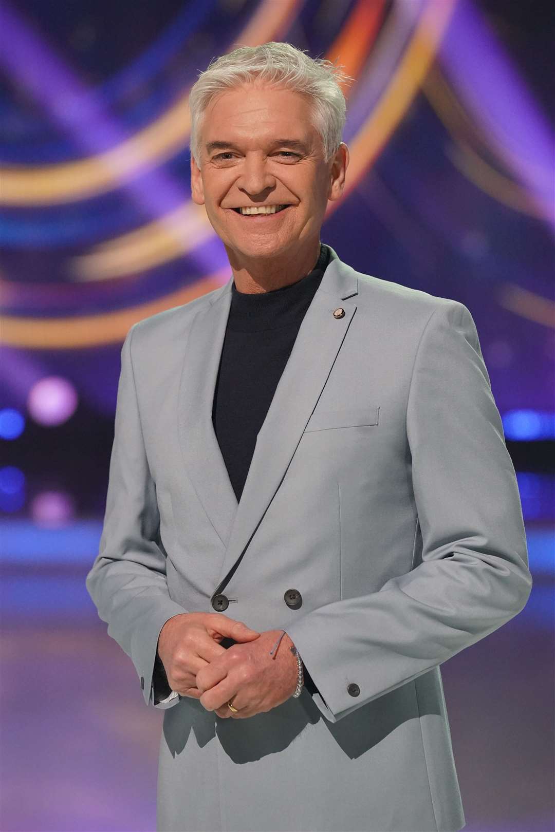 Phillip Schofield during a photo call for Dancing On Ice 2023 at the ITV Studios, Bovingdon Airfield, in Hemel Hempstead (Jonathan Brady/PA)