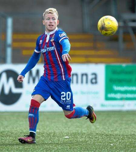 Bell signed on a free transfer for Caley Thistle last month. Picture: Ken Macpherson.