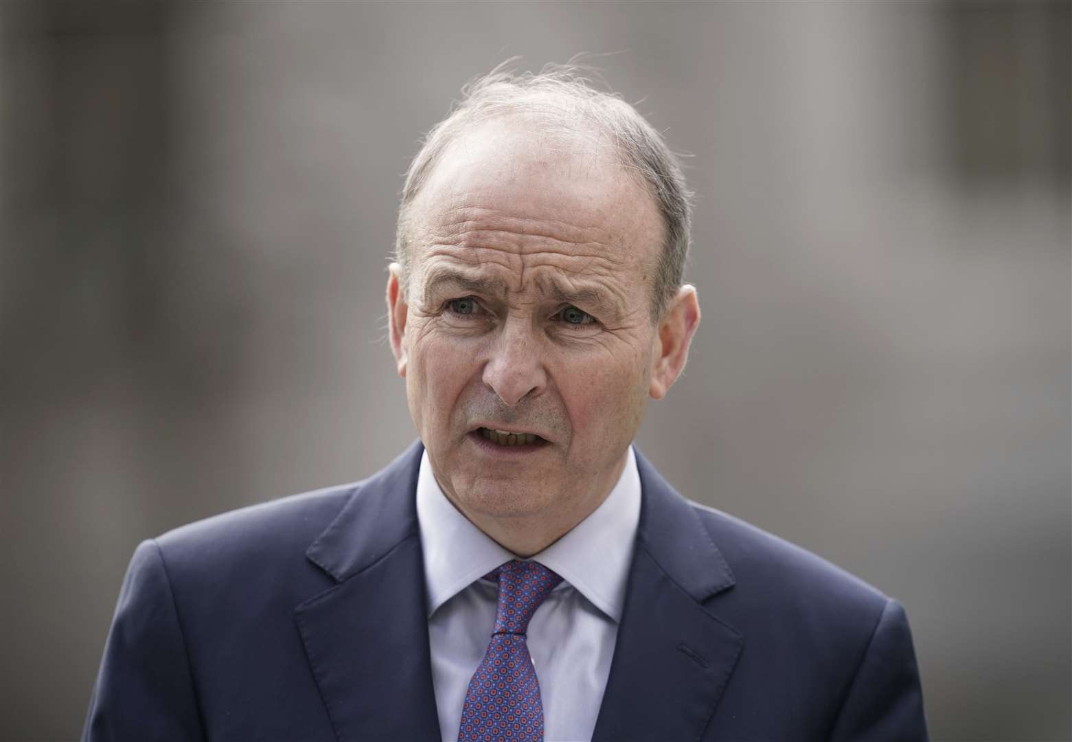 Tanaiste Micheal Martin said Michelle O’Neill’s comments ‘left a lot of be desired’ (Niall Carson/PA)