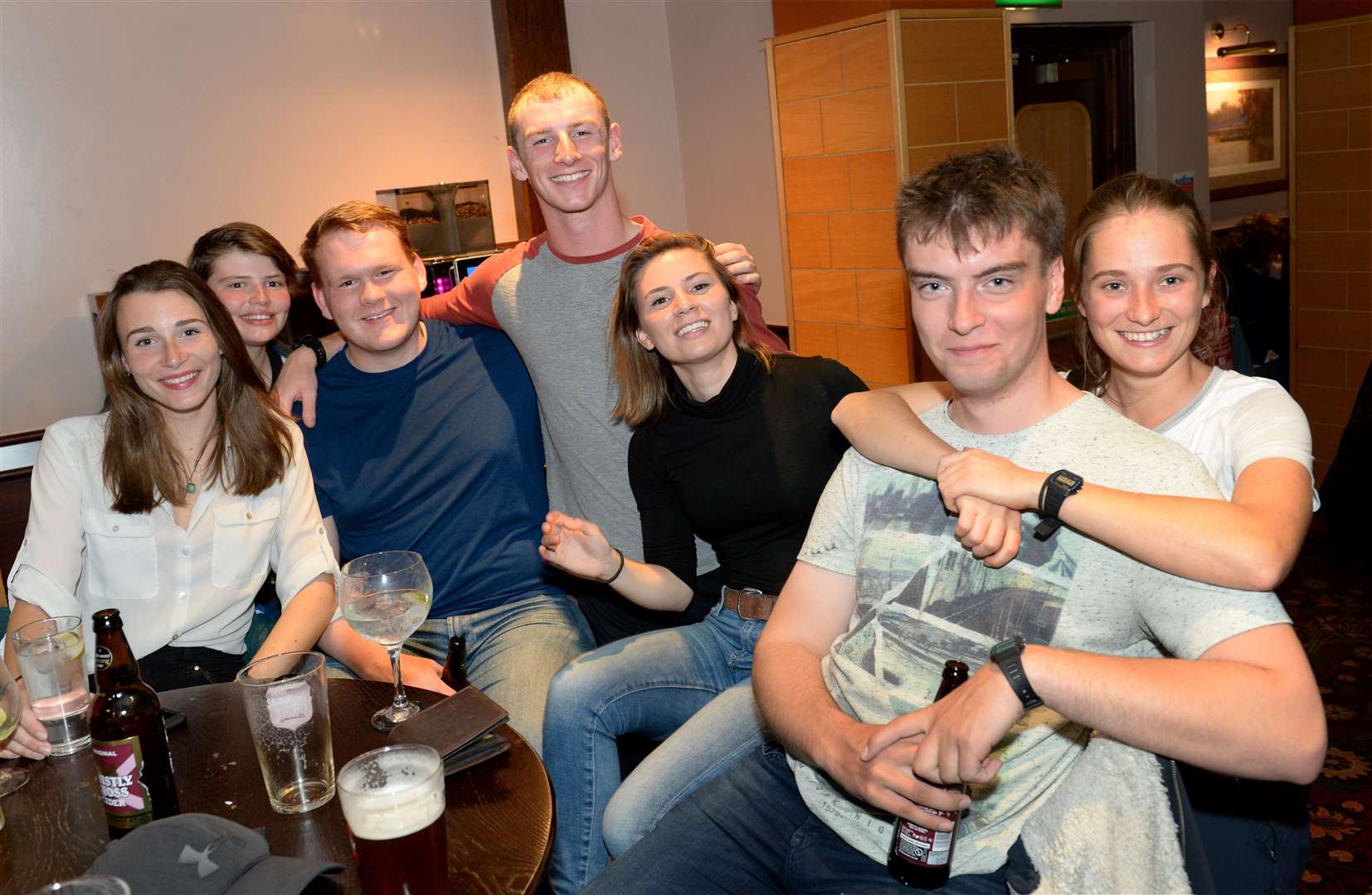 Reunion for Edinburgh University students. Picture: Gary Anthony.